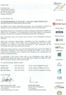 2007 - Invitation for Entrepreneur of the Year Award